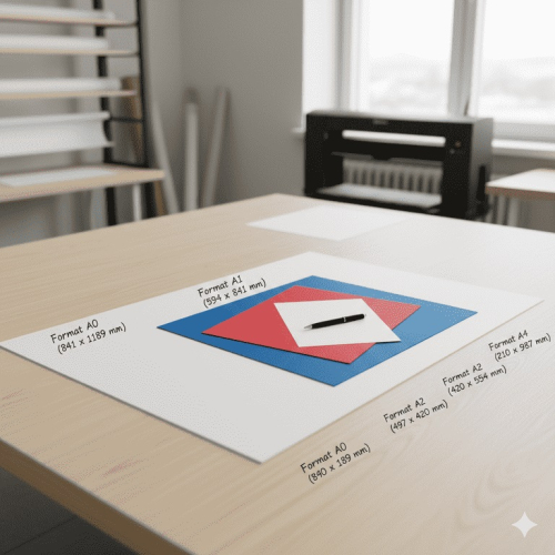 Hartie,cartoane formate mari